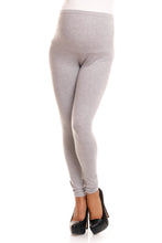 Load image into Gallery viewer, Light Gray Maternity Leggings
