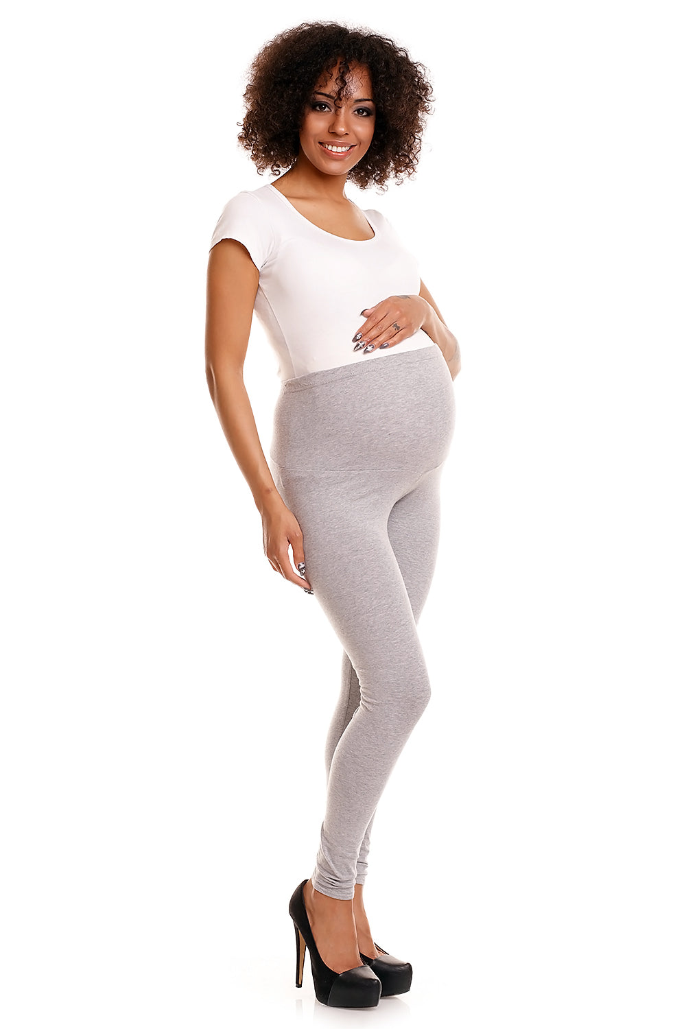 Cotton Maternity Leggings - Isabel Maternity By Ingrid & Isabel™ Heather  Gray Xs : Target