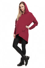 Load image into Gallery viewer, Red Crossover Maternity Sweatshirt
