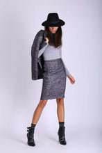 Load image into Gallery viewer, Tweed Knee Length Skirt
