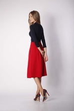 Load image into Gallery viewer, Red Midi Skirt
