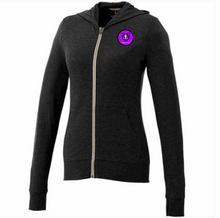 Load image into Gallery viewer, Designer Women’s Hoodie Sweatshirt by Yoga Pants Cat | Trendy and Comfortable Hoodie | Perfect for Workouts, Athleisure, and Loungewear | Comfortable and Washable Hoodie (Black)
