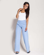 Load image into Gallery viewer, Light Blue Wide Leg Pants
